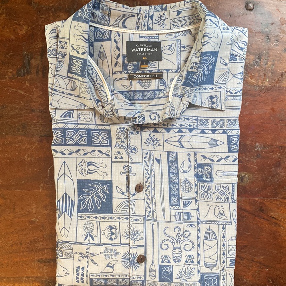 Quicksilver waterman men’s shirt